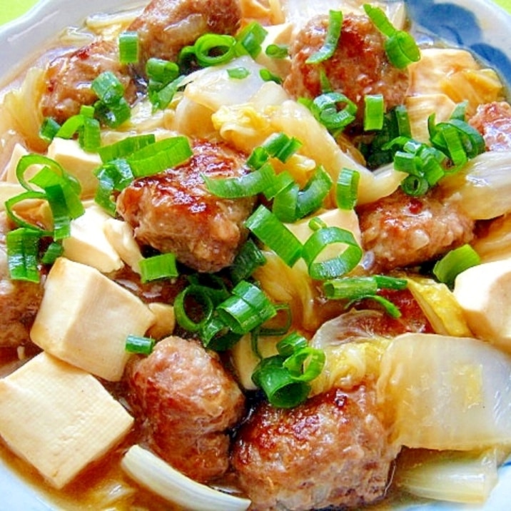 肉団子と豆腐の中華煮 レシピ 作り方 By Mint74 楽天レシピ 肉団子と豆腐の中華煮 レシピ 作り方 By Mint74 楽天レシピ